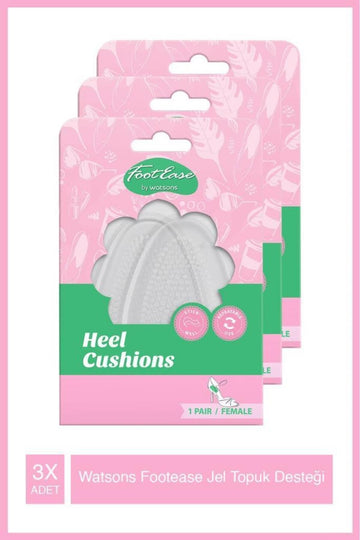 Footease Heel Cushions 1 Leg X3 Pcs