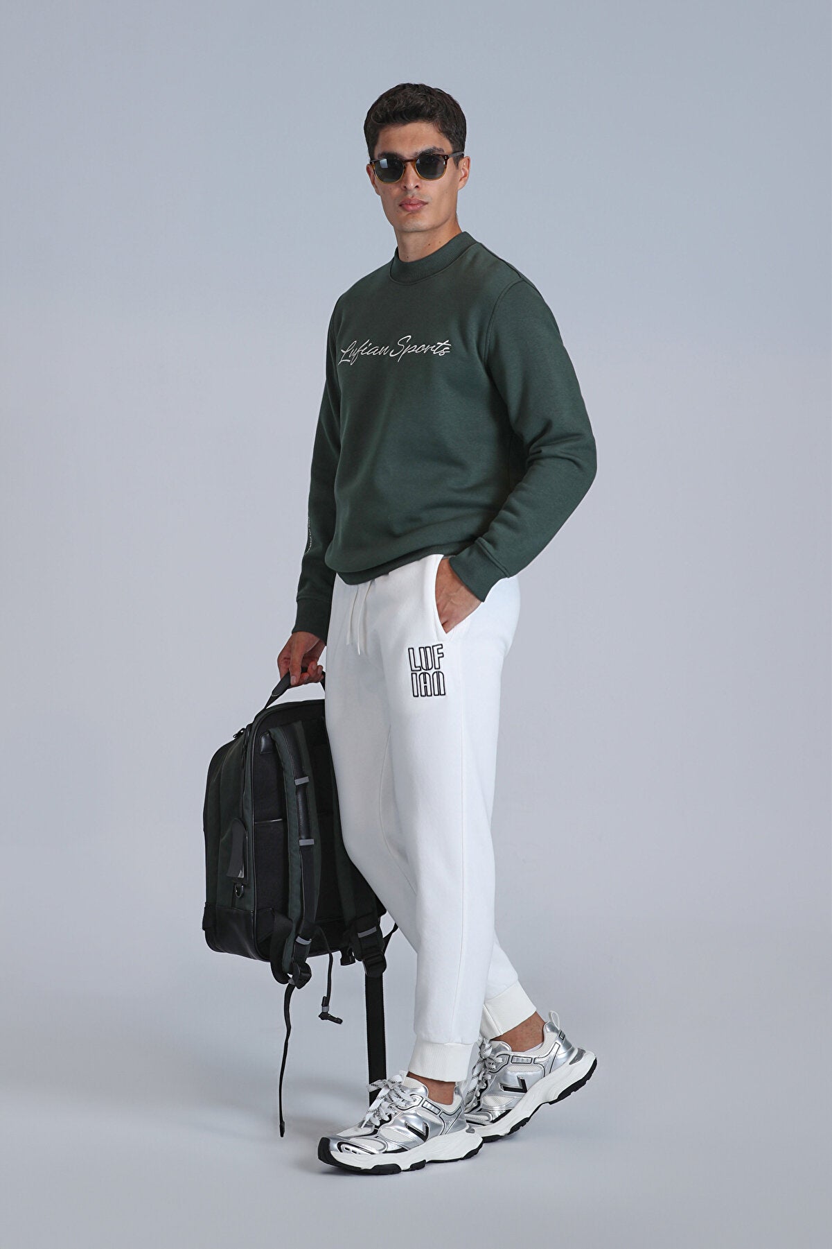 Loved Men's Sweatshirt Grass Green