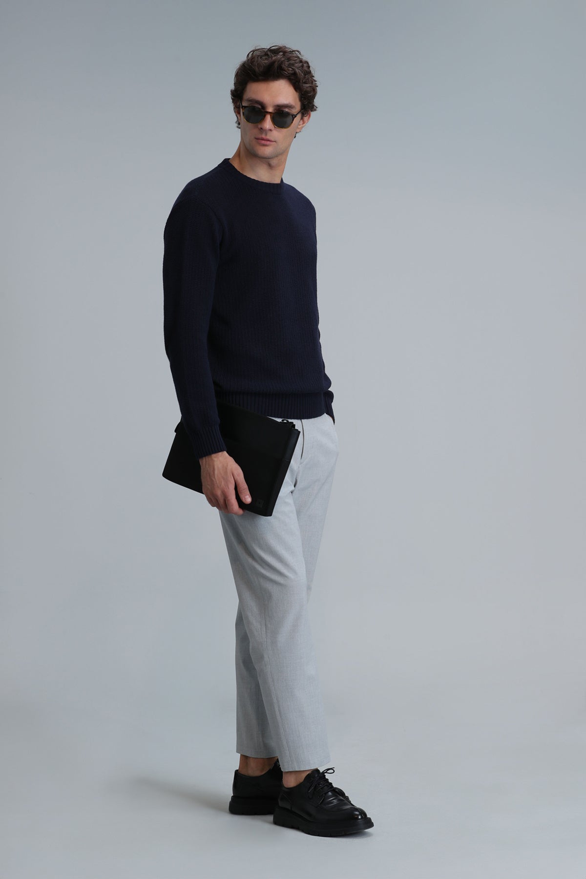 Ice Men's Sweater Navy