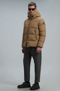 Tommy Goose Down Men's Coat Camel