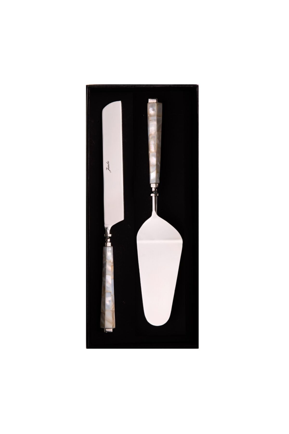 Pearl 2 Piece Cake Serving Set