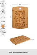 Mottolu Bamboo Cutting Board 28 cm