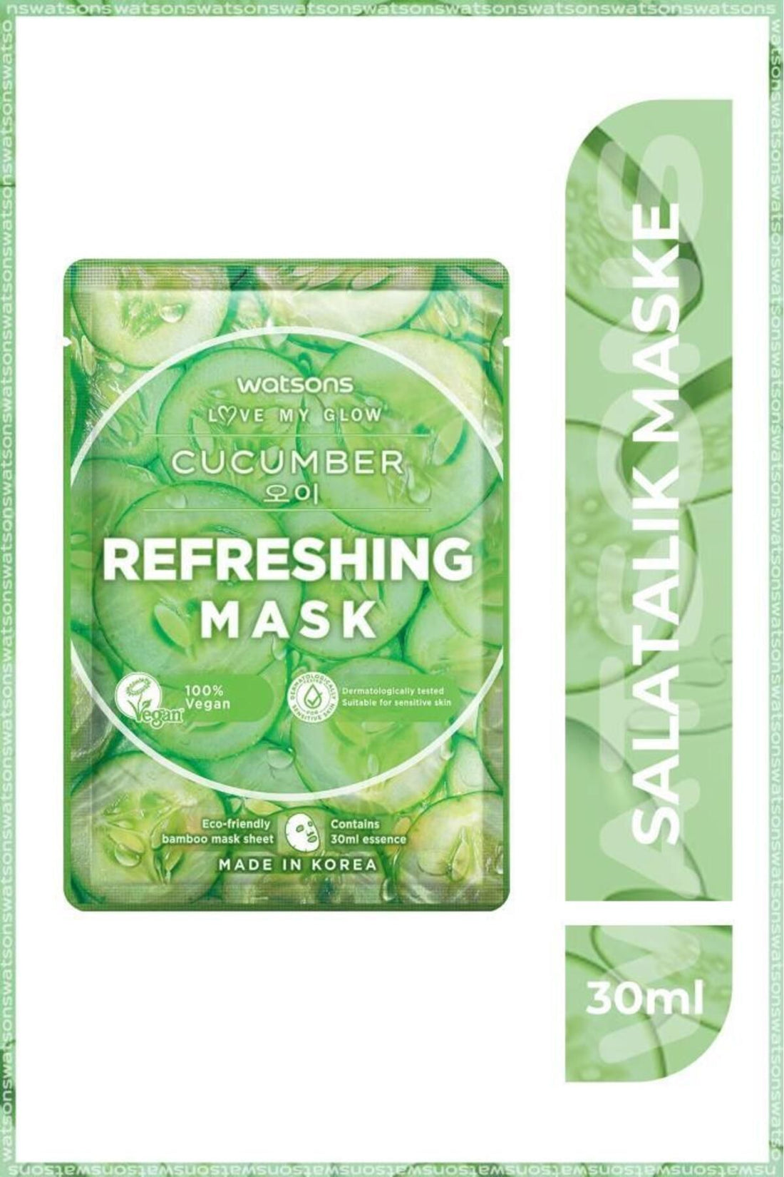 Fruity Mask Cucumber Refreshing Mask* 2 Pcs