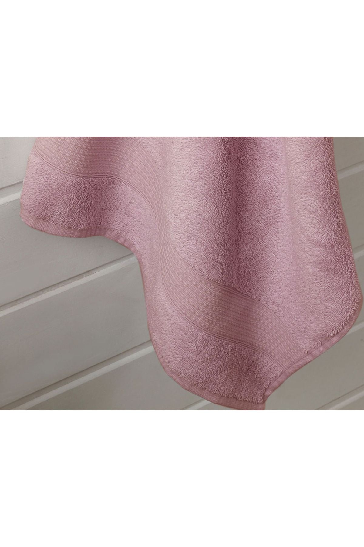 Pure Basic Bath Towel 70X140 Cm Light Dried Rose