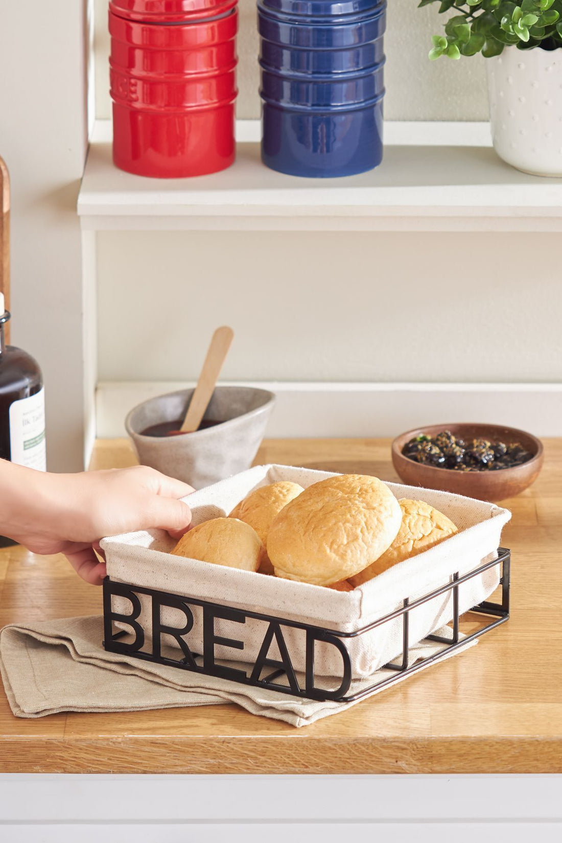 Bread Square Bread Basket 20 Cm