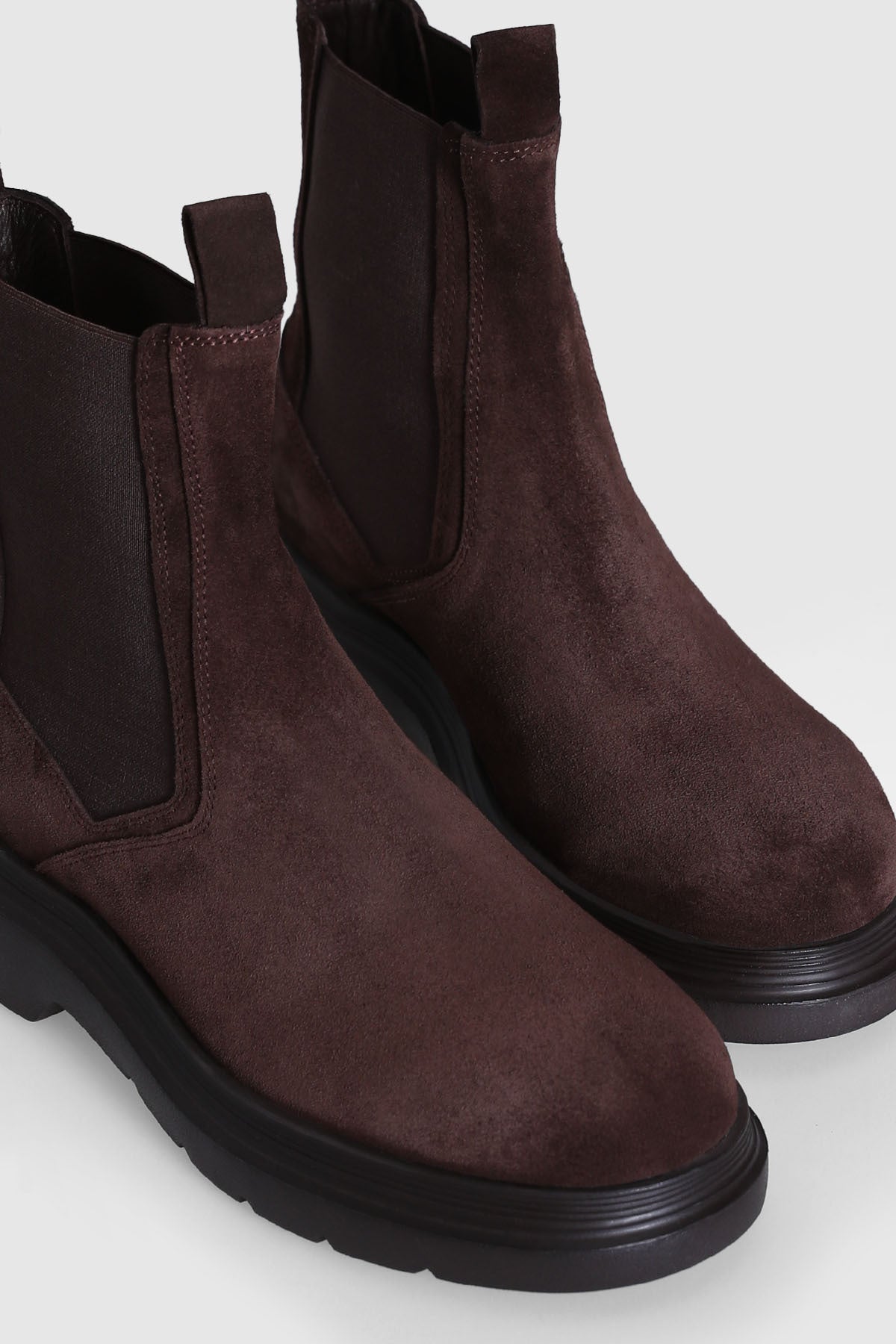 Nelson Men's Leather Boots Brown