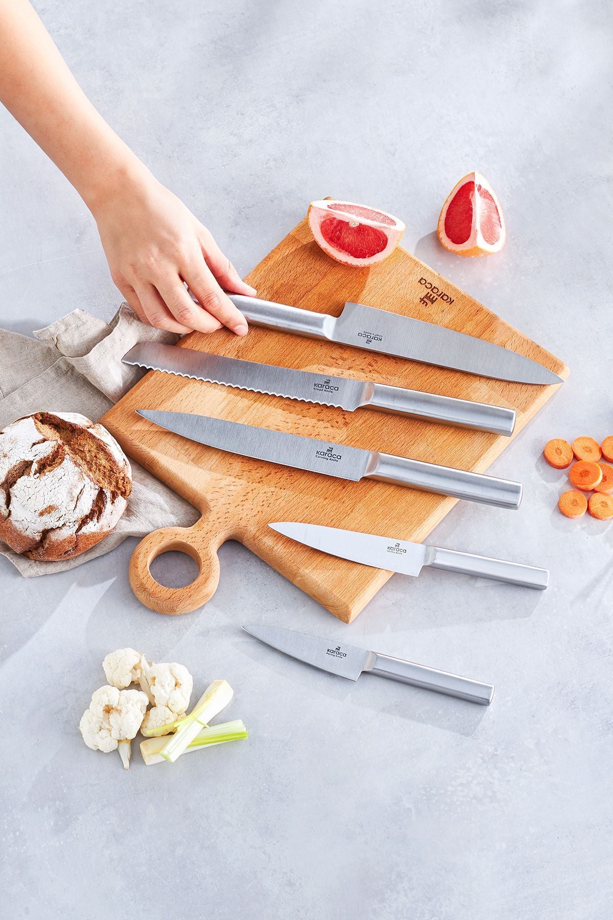 Inoxy Premium 5 Piece Knife Set