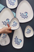 Peacock 24 Piece Breakfast Set for 6 Persons