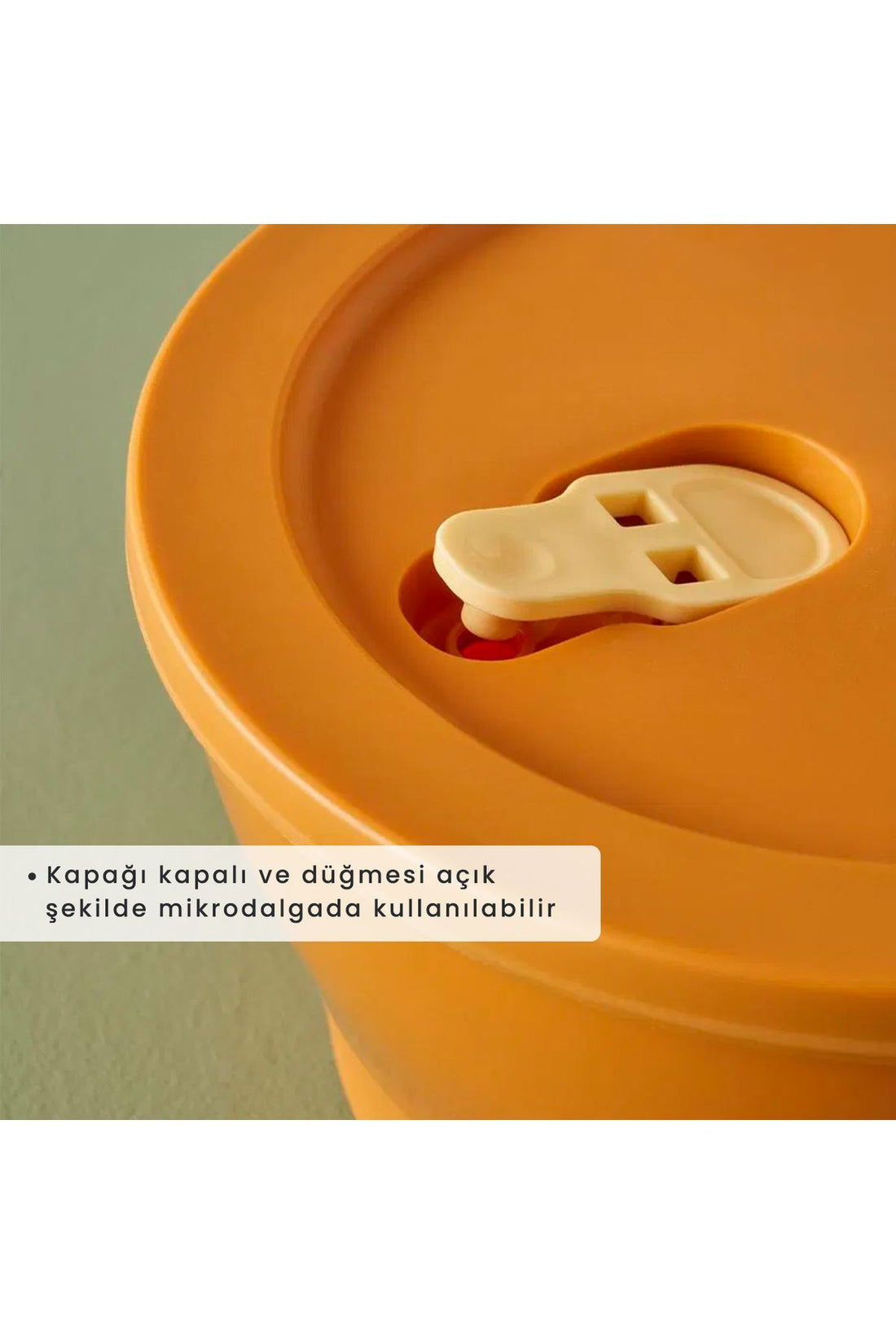 Gris 3 Pcs Storage Container Mustard