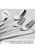 Lisbon 60 Pieces 12 Seater Fork Spoons Knife Set