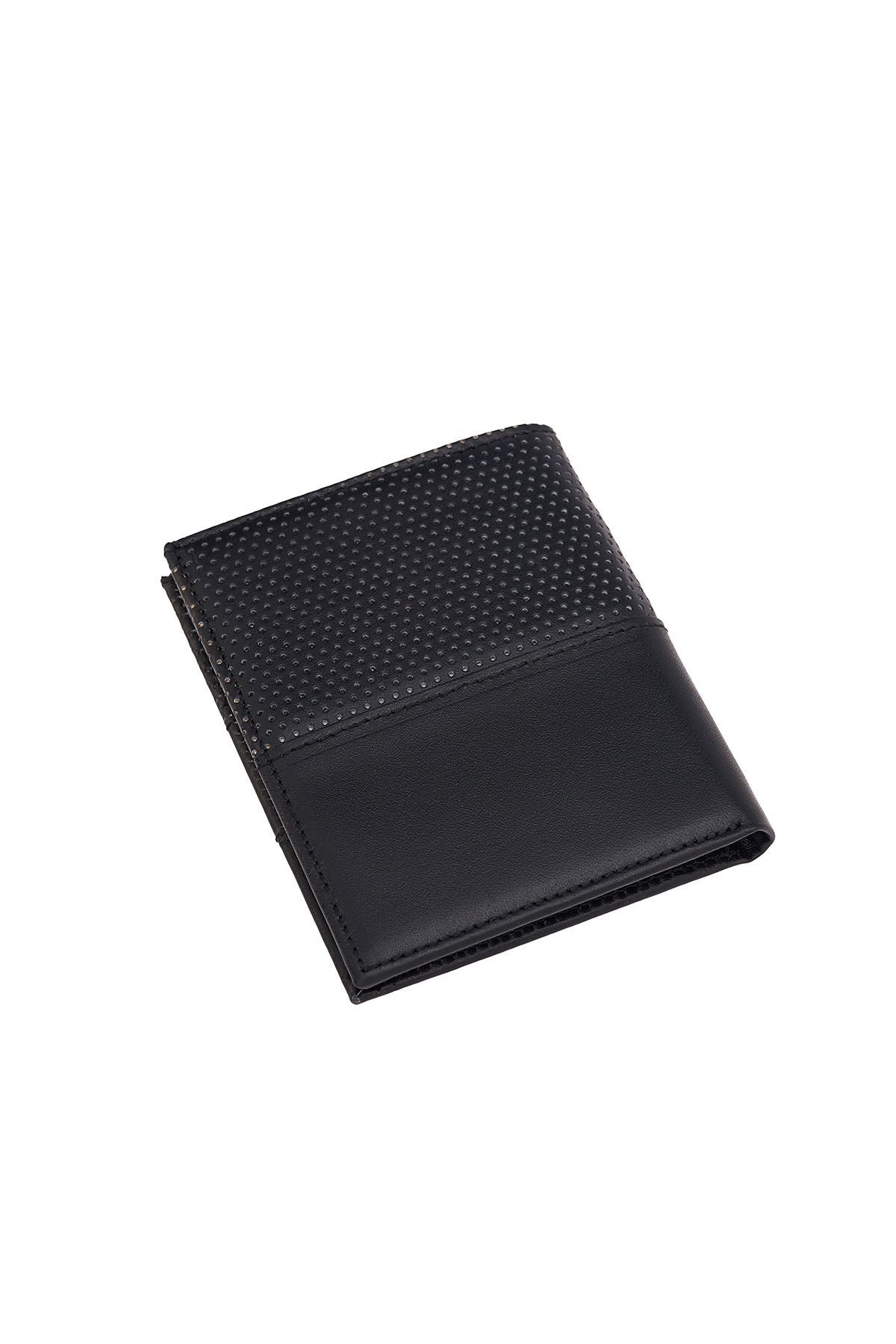 U.S. POLO ASSN. 24013-24014-24615 GENUINE LEATHER WALLET CARD HOLDER BLACK