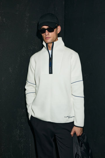 Art Men's Sweatshirt Broken White