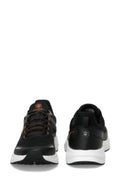 WILLY 4FX BLACK ORANGE COMFORT CASUAL ANATOMICAL SNEAKERS