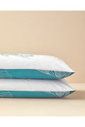 Exotic Toile 2-Pack Pillowcase Navy — Green