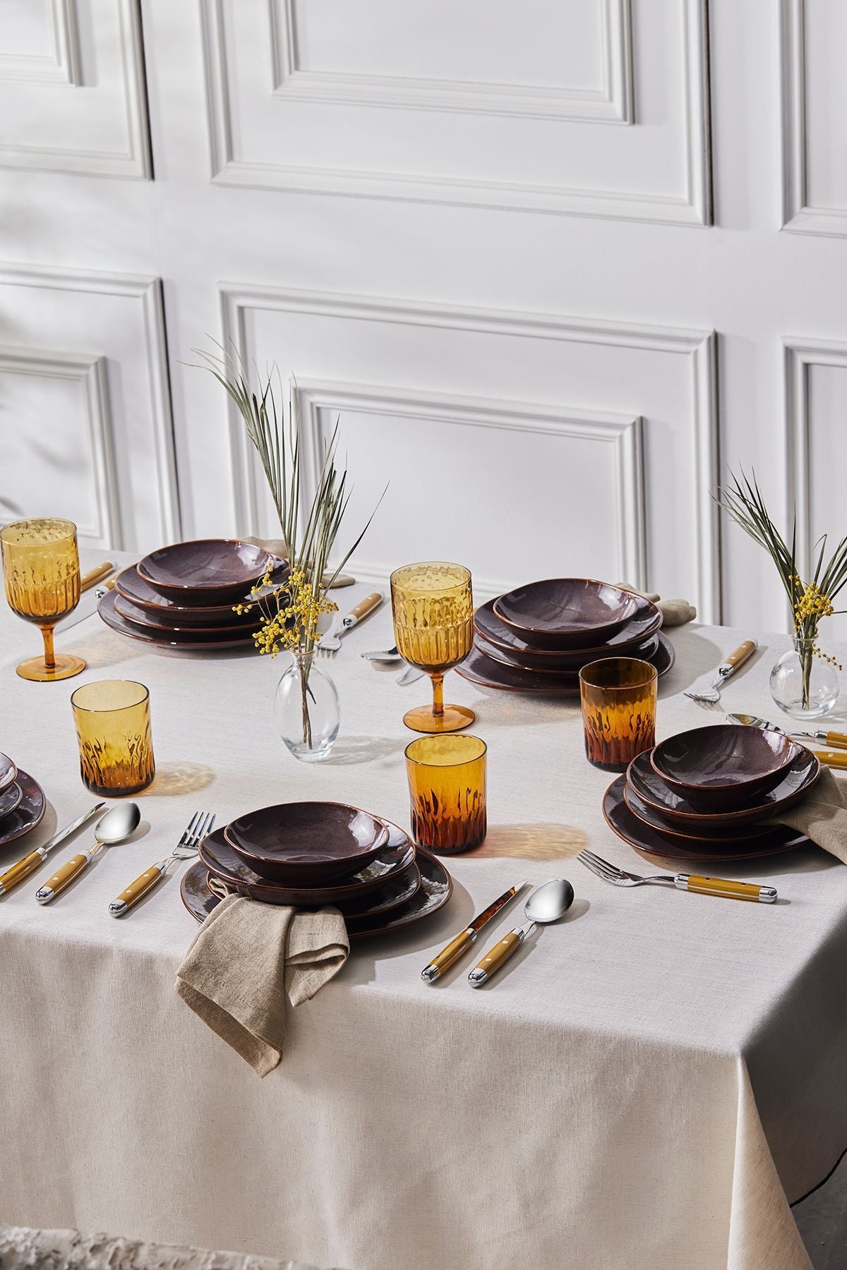 Tully Reactive 6-Person 24-Piece Dinner Set