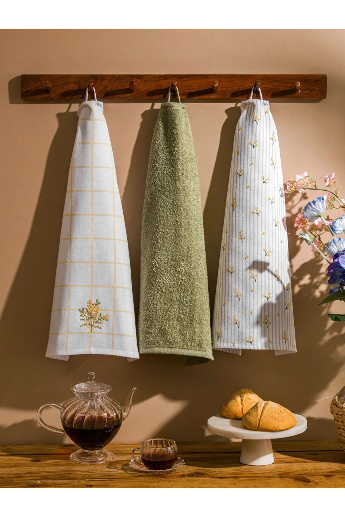 LCW HOME Mixed Printed Drying Cloth 3 Pcs 40x50 Cm