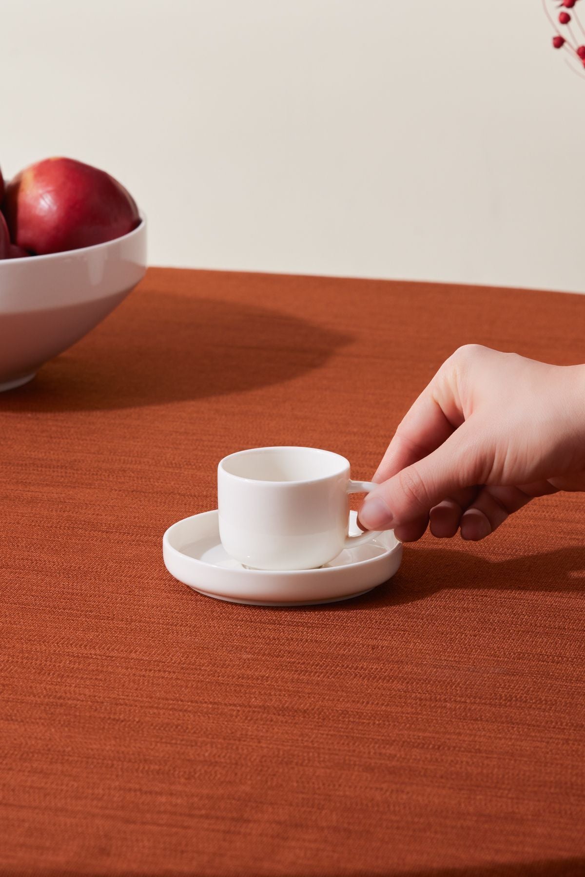 Stream Basic Line Coffee Cup and Saucer 90 ml