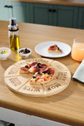 Funny Bamboo Pizza Serving Board 30 cm