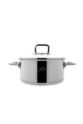 New Milas 8 Piece Steel Cookware Set