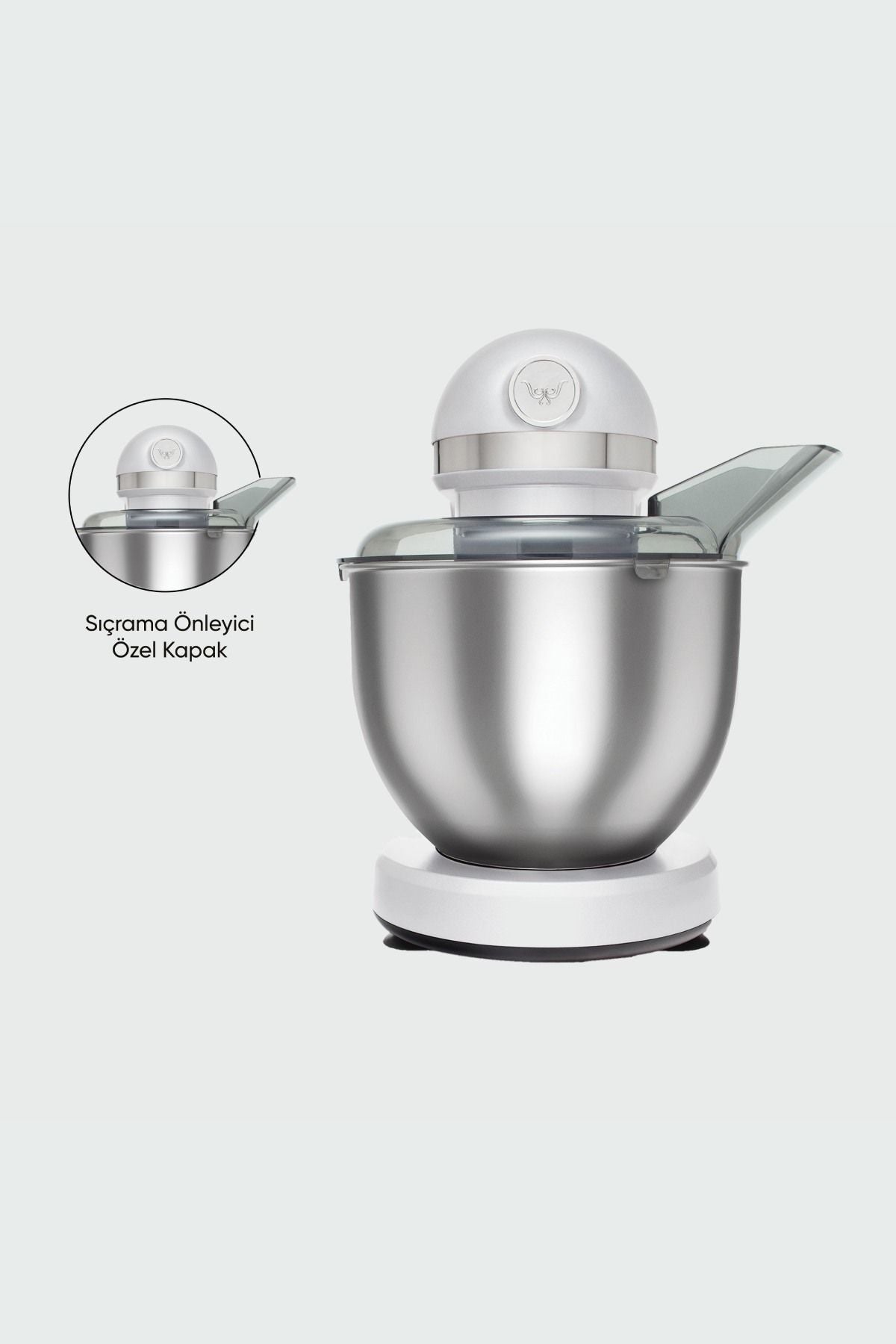 Mastermaid Chef Stand Mixer Pearl White 1500W 5 Lt