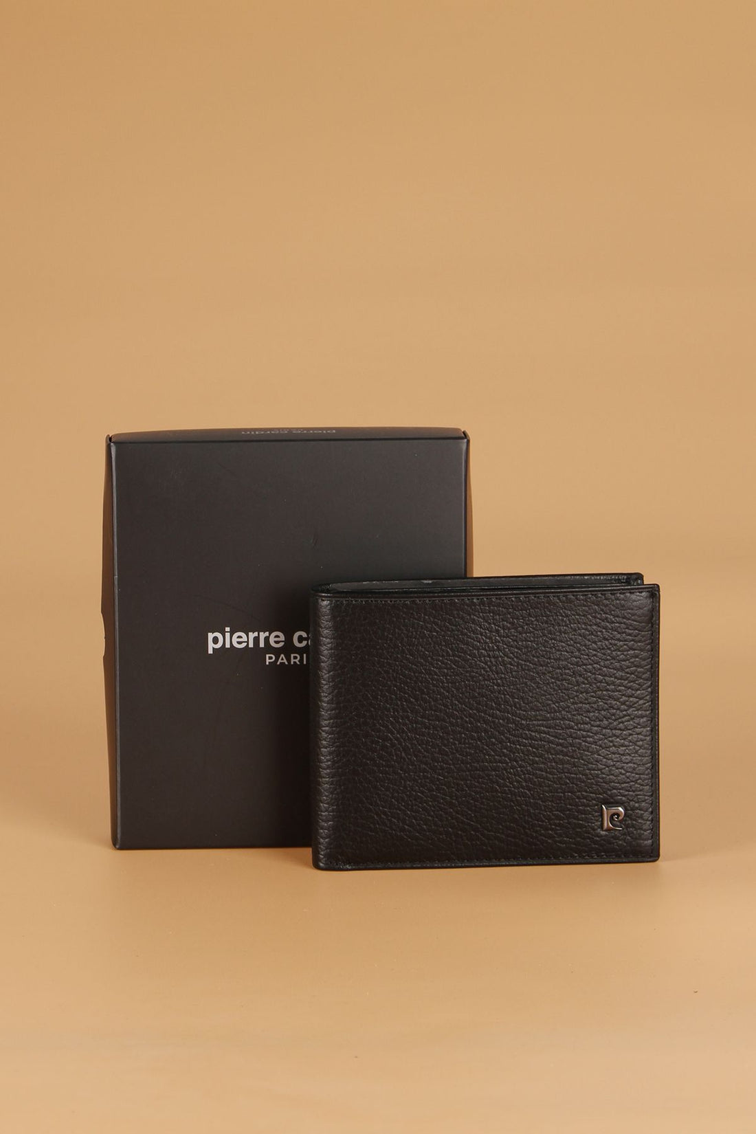 2368 Genuine Leather Men's Wallet Card Holder FLOTUR-BLACK