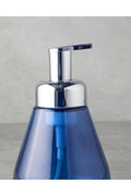 Swita Glass Bathroom Liquid Soap Dispenser Blue