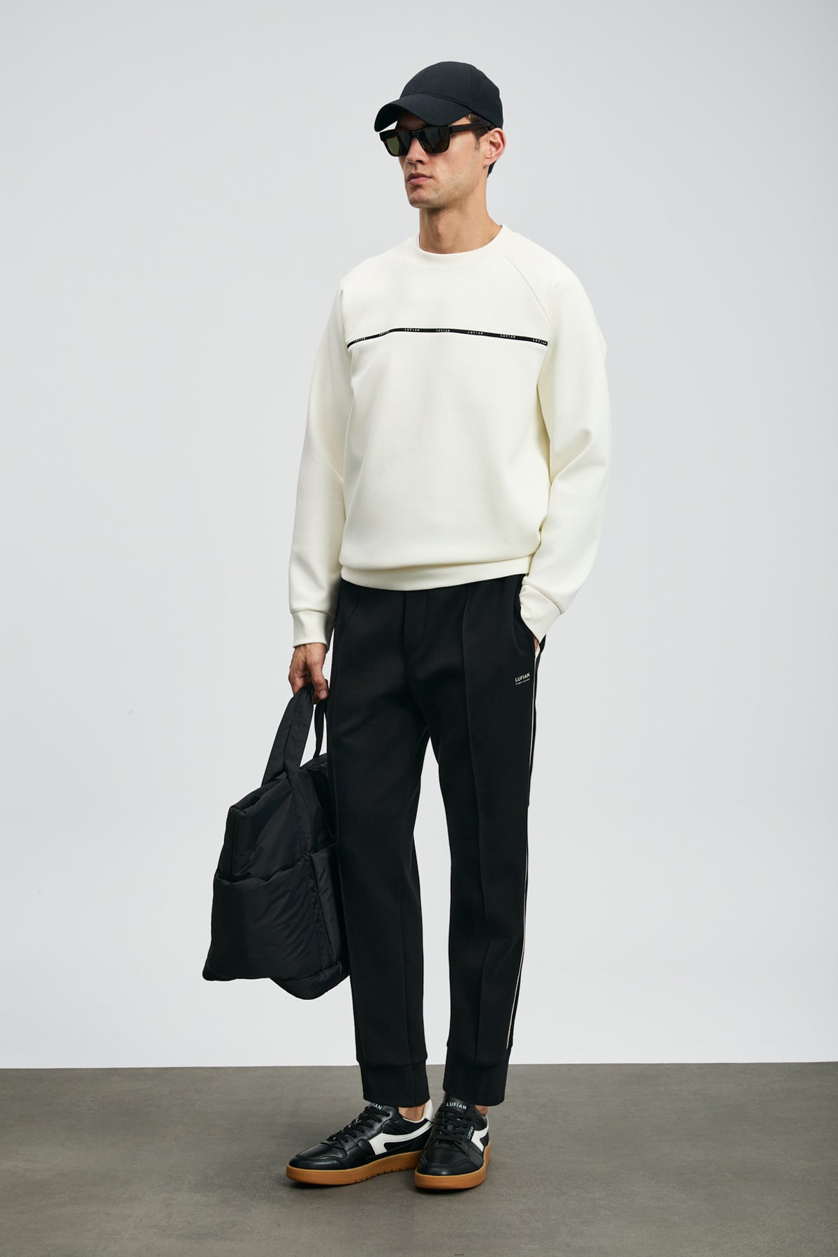 Cosmo Men's Sweatshirt Broken White