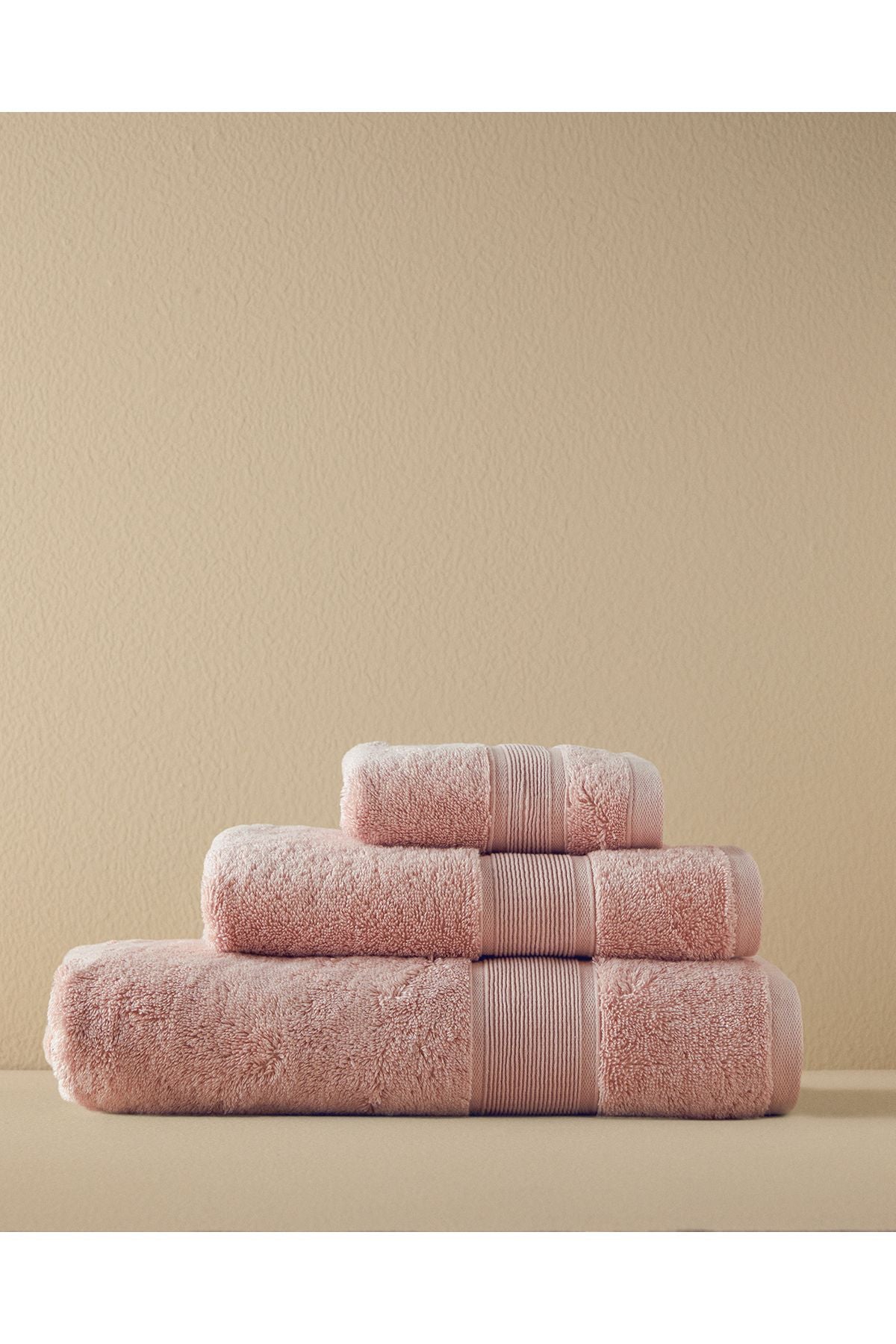 Poffy Soft-premium Cotton Face Towel Pink