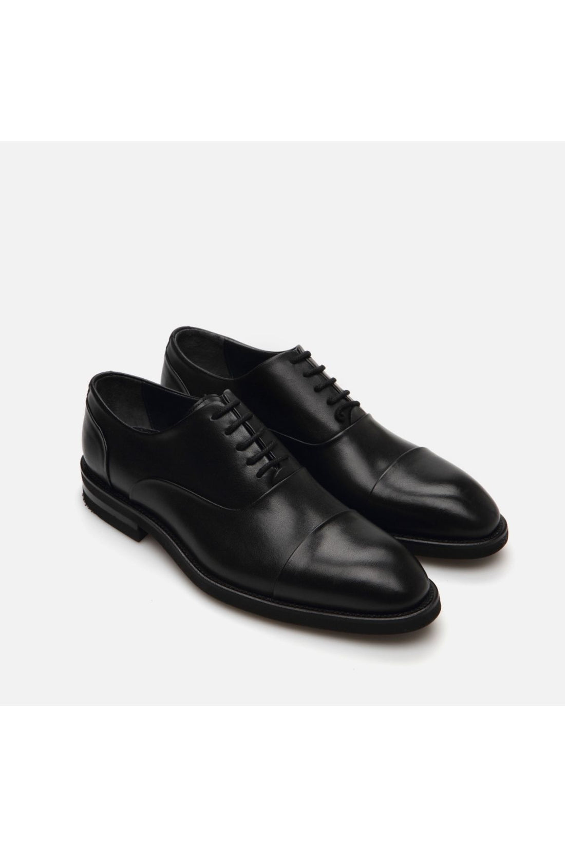 Genuine Leather Black Men's Classic Shoes