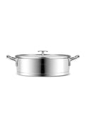 Vapor New 8 Piece Strainer Steel Cookware Set with Induction Ceiling