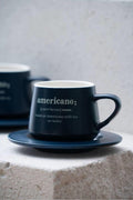 BLUSH NAVY 2 SEATER TEA/NESCAFE CUP