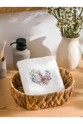 LCW HOME Flower Embroidery Face Towel 50x80 Cm