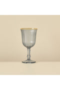 Line Goblet Set of 6 Blue (240 cc)