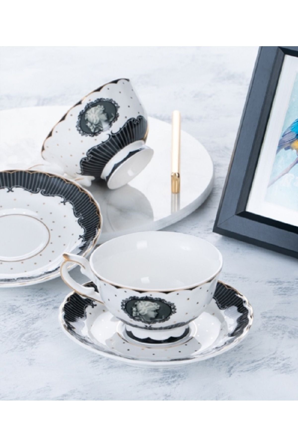 Amora 2 Person Tea Cup Set