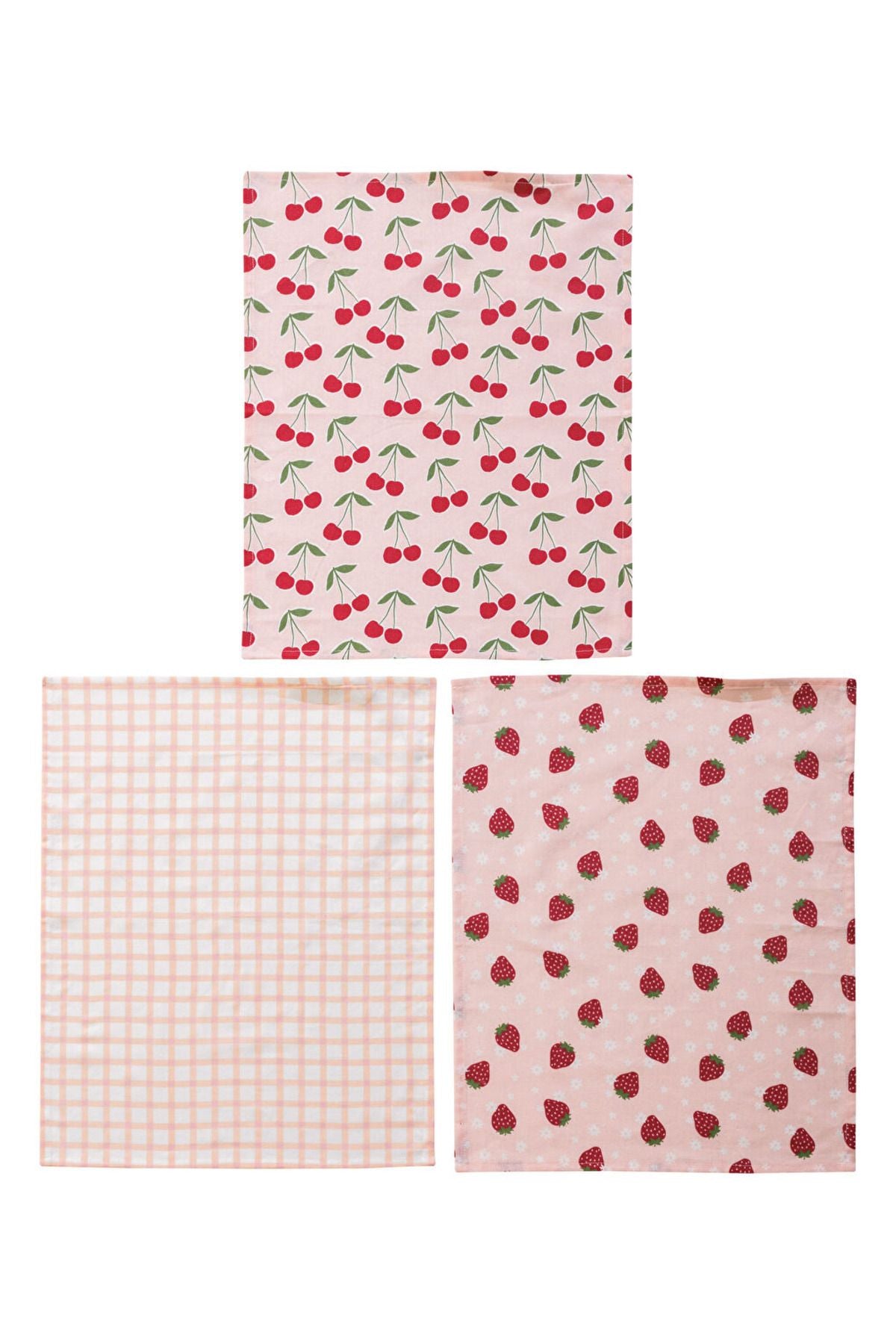 LCW HOME Mixed Printed Drying Cloth 3 Pcs 40x50 Cm