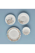 Vintage Porcelain 24 Piece 6 Seater Dinner Set Blue