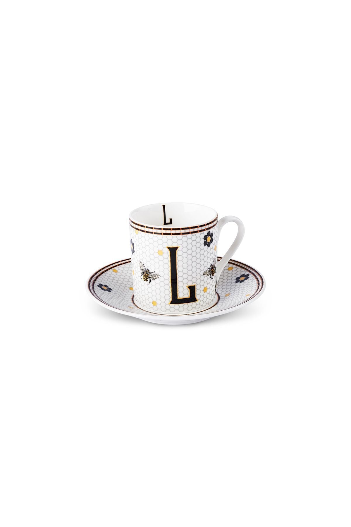 L Letter Coffee Cup 80 ml