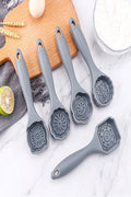 Ozo Fireproof Non-stick 5 Piece Cake Mold Set Grey