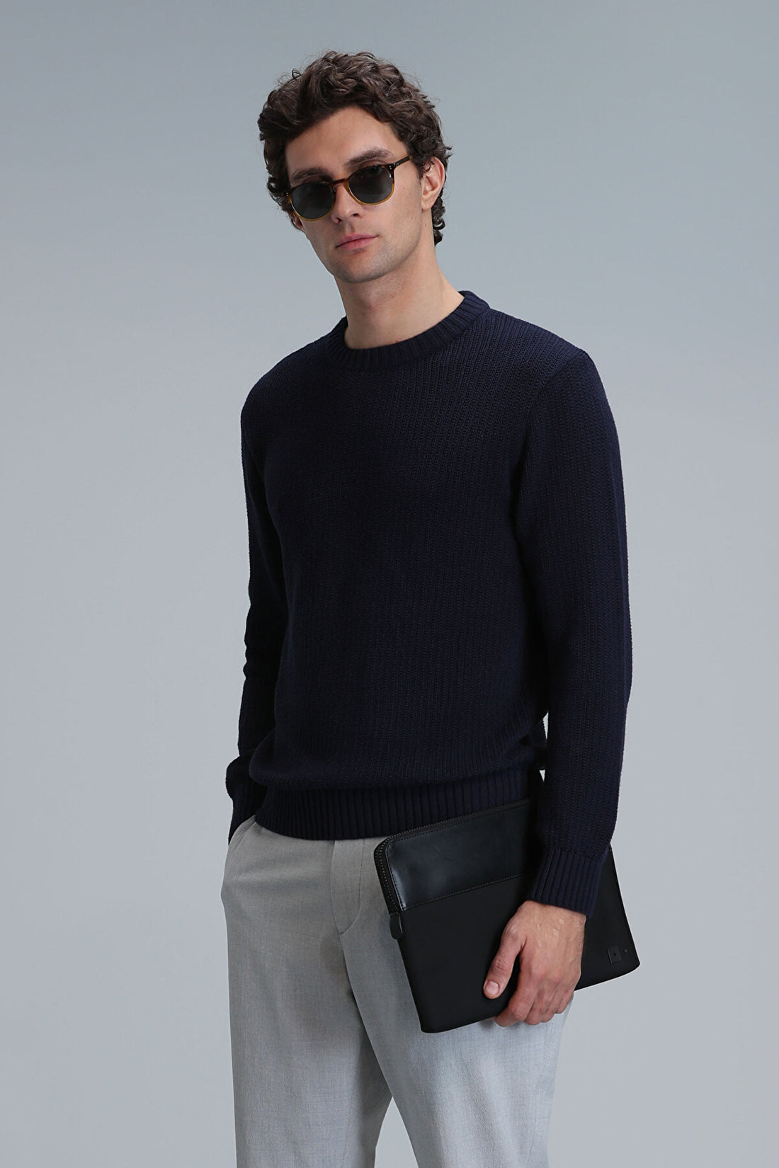 Ice Men's Sweater Navy