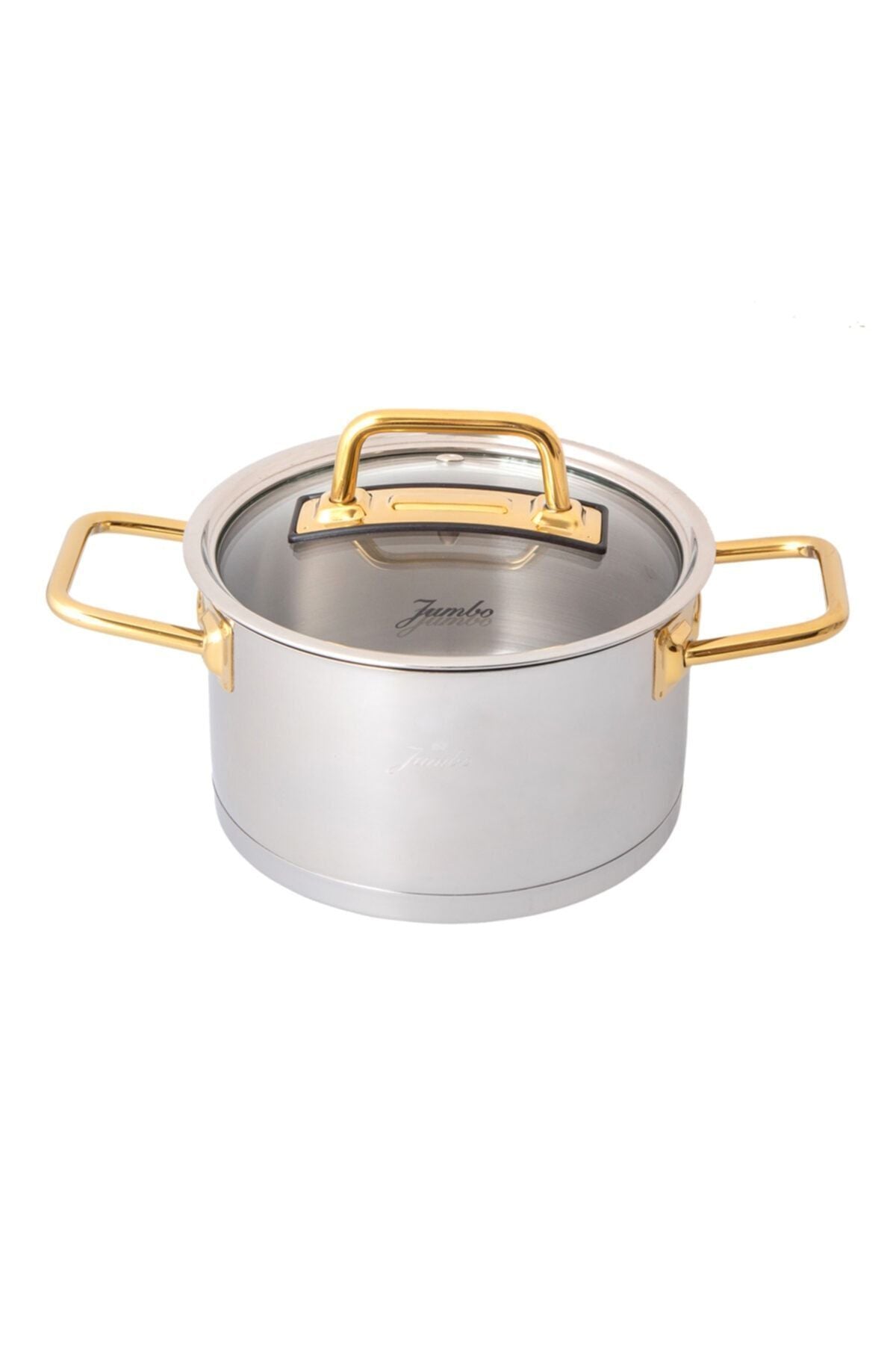 Assos Midi 3-Piece Titanium Gold Cookware Set