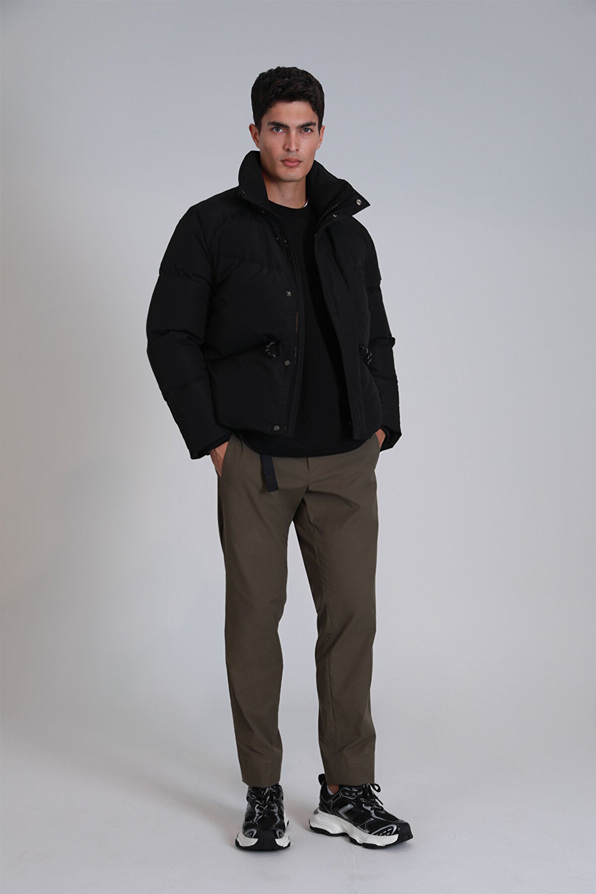 Proper Goose Down Men's Coat Black