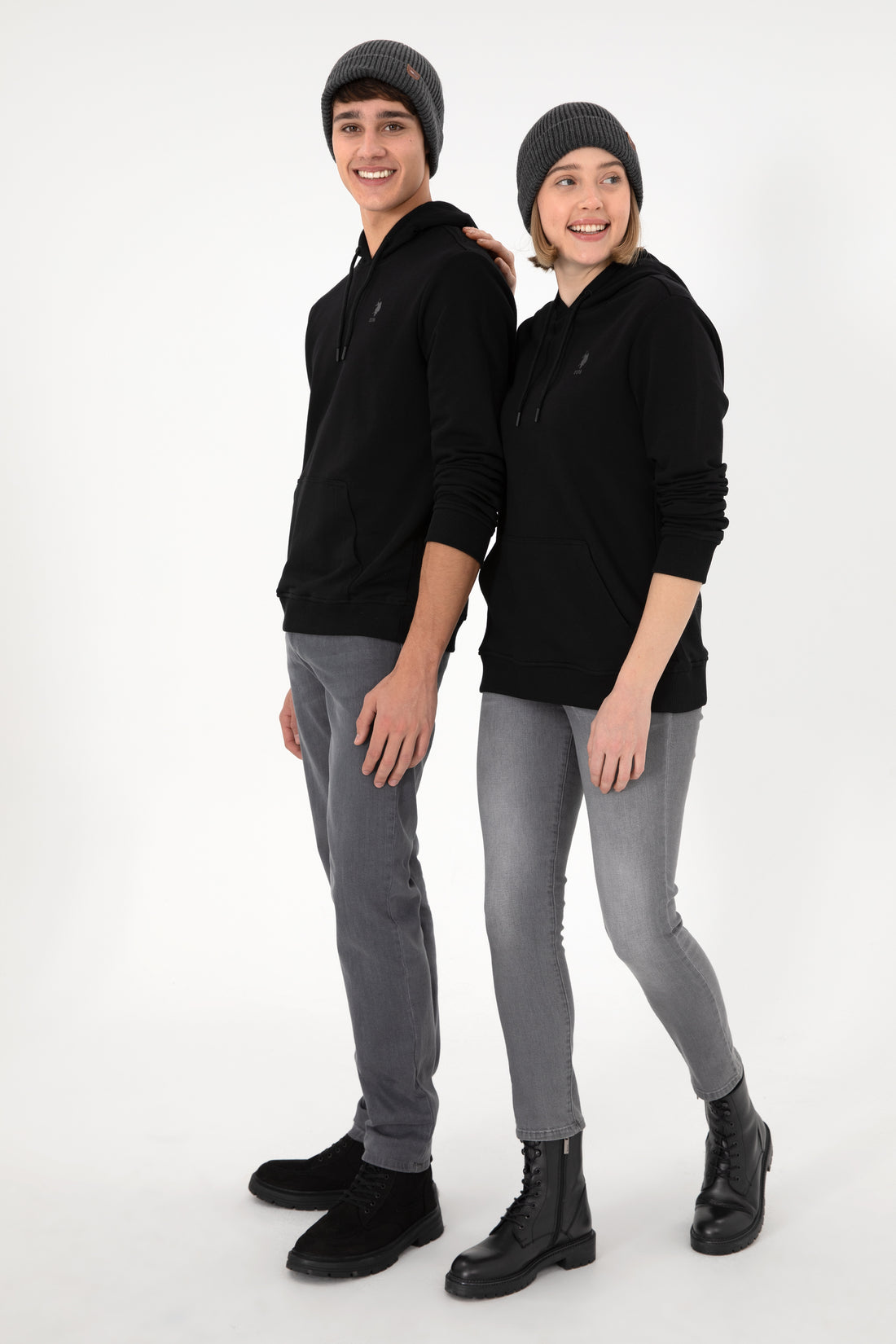 Men's Black Basic Sweatshirt