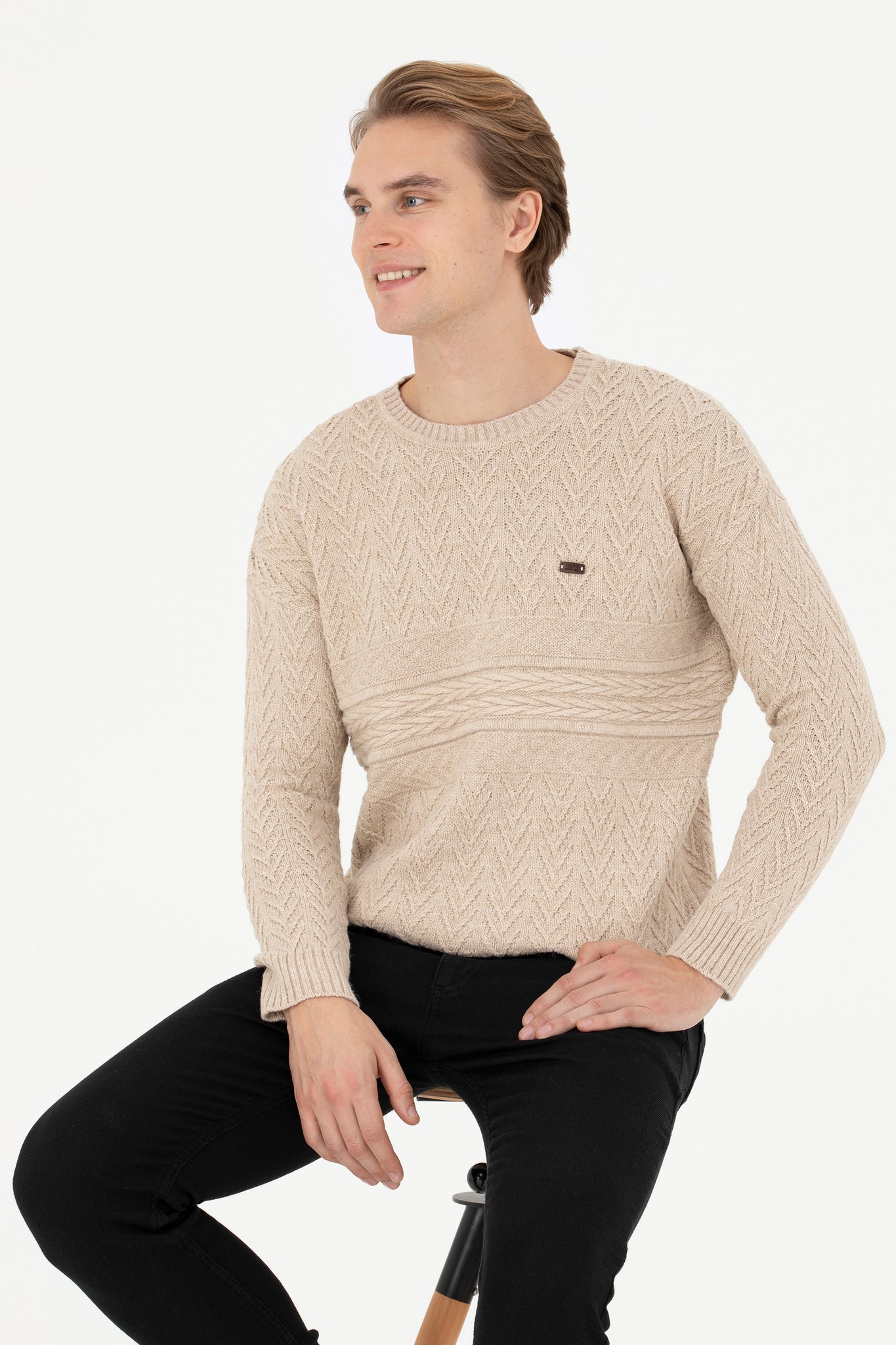 Men's Stone Sweater