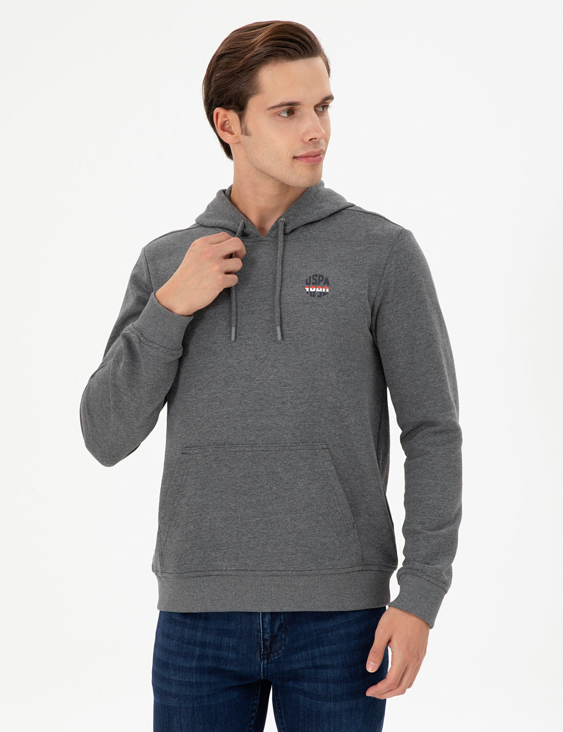 Men's Anthracite Melange Sweatshirt
