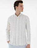 Mint Regular Fit Long Sleeve Shirt