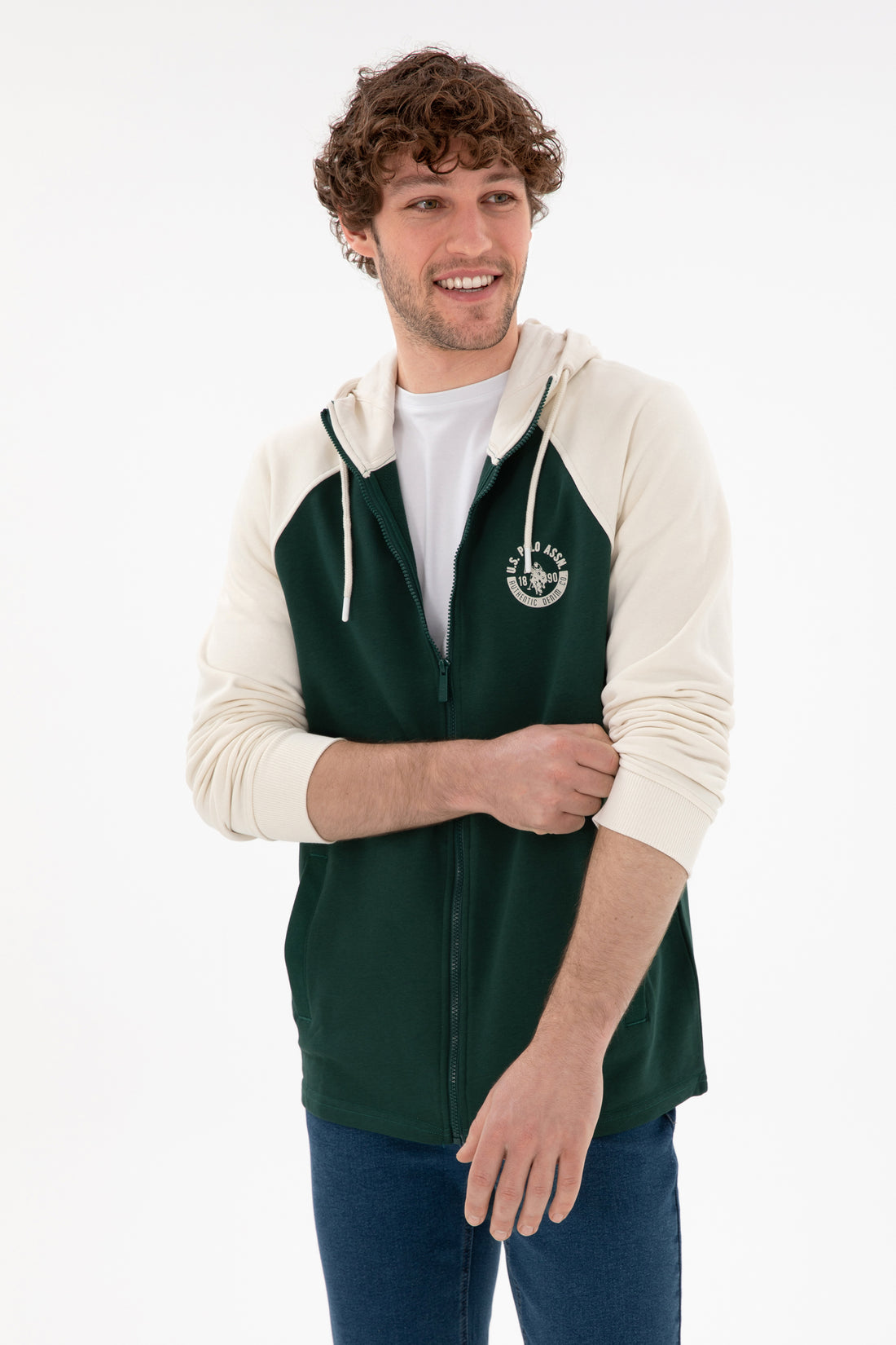 Men's Dark Green Knitted Cardigan