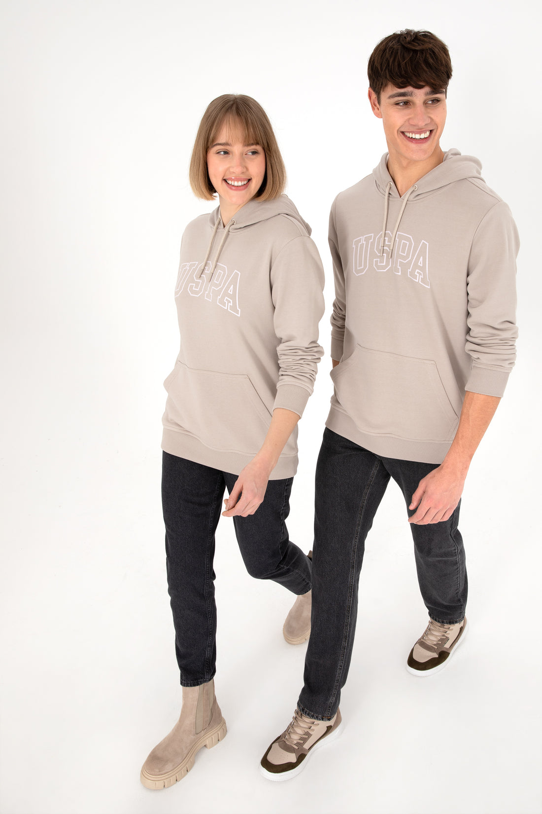 Men's Stone Basic Sweatshirt