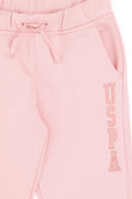 Girls' Powder Pink Sweatpants