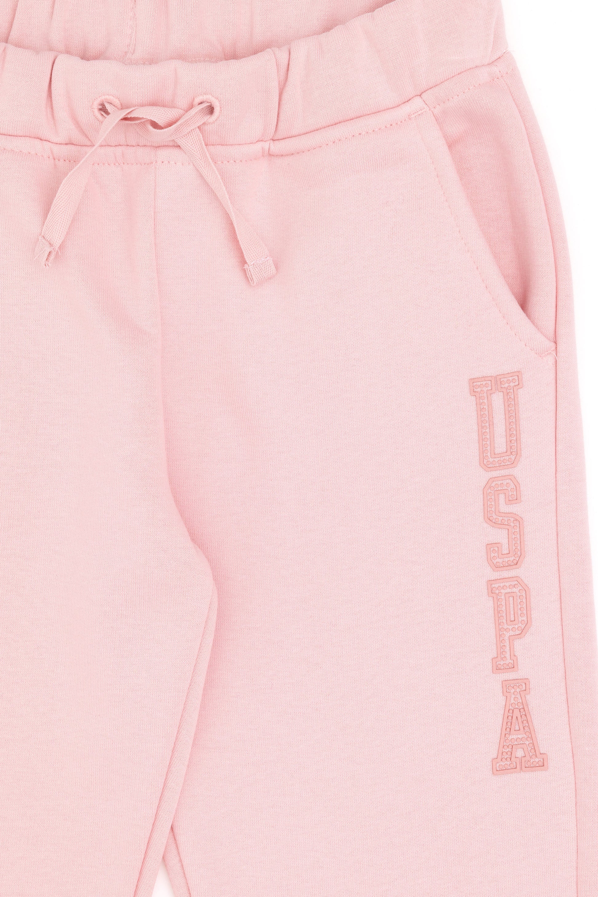 Girls' Powder Pink Sweatpants