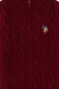 Boy's Burgundy Sweater